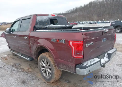 2017 Ford F-150 Lariat z USA, uszkodzony, nr VIN 1FTEW1EF8HFB64497